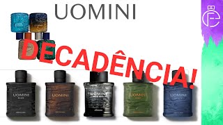 Todos perfumes da DECADENTE linha Uomini já lançados classificados na tierlist [upl. by Nimajneb593]