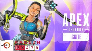 AMD Athlon 3000G  RX 470  Apex Legends Season 19 [upl. by Aihsekan]