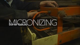 Micronizing UK Ltd  Rebuilding and refitting Micronizer burners [upl. by Anum193]