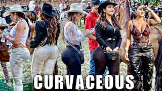 ONLY FOR CURVY amp VOLUPTUOUS LOVERS curvy horseriding rodeo [upl. by Ximenes]