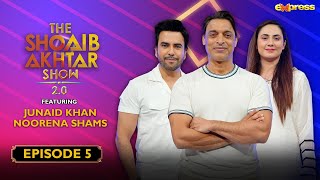 The Shoaib Akhtar Show 20  Episode 5  Junaid Khan amp Noorena Shams  Express TV [upl. by Nalyorf]