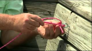 Eye Crosser Knot How To [upl. by Omura563]