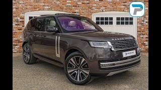 202323 RANGE ROVER P440E FIRST EDITION IN CHARENTE GREY METALLIC WITH PERLINO LEATHER [upl. by Pacifica130]