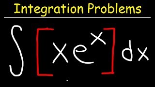 Integral of xex [upl. by Cirde]