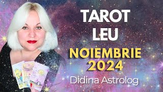 Leu Tarot Noiembrie cu Didina Astrolog [upl. by Burtis953]