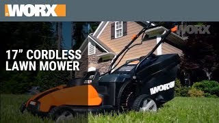 40V Power Share 17quot Cordless Lawn Mower 2x20V  Product Overview [upl. by Ahsillek]