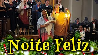 Noite Feliz com letra  Músicas de Natal [upl. by Atterys]