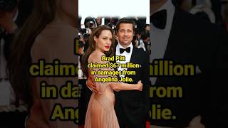 1Brad Pitt claimed 67 million in damages from Angelina Jolie celebrity BradPitt [upl. by Aryahay]