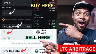 Crypto Arbitrage Trading Opportunity With LTC amp USDT  Crypto Arbitrage Review [upl. by Ecnerol232]