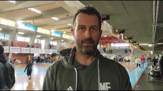 Futsal Mazara Mister Bruno commenta il pareggio 44 in casa contro il Soverato [upl. by Tenej]