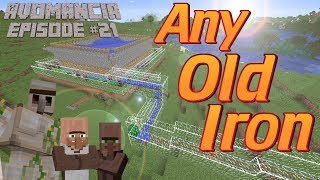 Minecraft How to make an Iron farm and Villager Breeder in Minecraft  Avomancia Ep21 Lets Play [upl. by Oicangi]