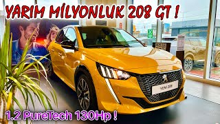 VW POLODAN İYİ Mİ   EN DOLU YENİ PEUGEOT 208 GT   12 PureTech 130HP EAT8 [upl. by Efinnej]