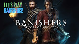 Lets play Banishers Ghosts of New Eden  Day 5 🔴Live steamdeck steam [upl. by Kotick]