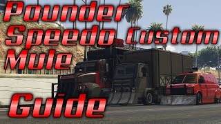 GTA Online Speedo Mule Pounder Custom Info amp Review  PVPGuide [upl. by Lleruj]