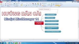 Hướng dẫn cài Mindjet MindManager 14 [upl. by Yhcir]