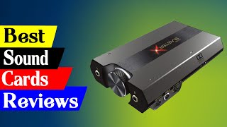 5 Best Sound Cards Reviews in 2024 [upl. by Leftwich]