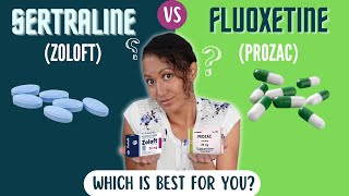 Comparison of Fluoxetine Prozac vs Sertraline Zoloft [upl. by Asante5]