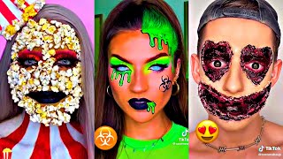 Makeup Inspired By Emojis  TikTok Emoji Makeup Challenge [upl. by Hoppe]