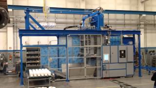 PROMASS fully automated huge EPS Shape Moulding Machine [upl. by Louie552]