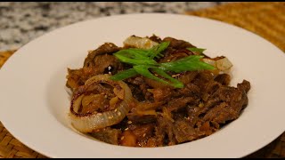 Pinoy Beef Steak Recipe Filipino Beef Steak [upl. by Lorollas]