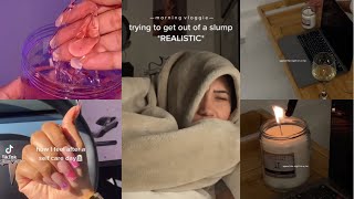 TikTok Selfcare routines  That girl Showertok ASMR [upl. by Lehcem]