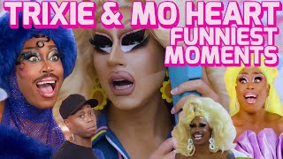 Trixie Mattel amp Mo Heart Funniest Moments [upl. by Mira]