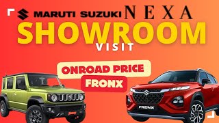 Suzuki Fronx ONROAD PRICE and details  Calicut Nexa Showroom Visit [upl. by Bradley]