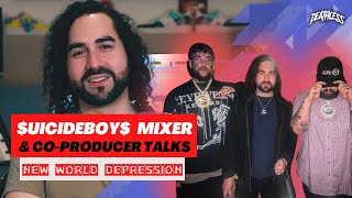 Sam Bo Bachrack Interview CoProducing for uicideboy amp G59 New World Depression Ying Yang Tapes [upl. by Vaughan]