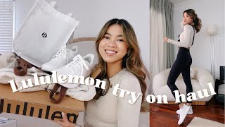 HUGE LULULEMON TRY ON HAUL  I spent 2000 on all new activewear  Is Lululemon worth it REVIEW [upl. by Halona]