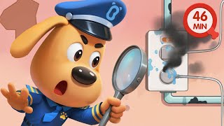 What Started the Fire  Safety Tips  Cartoons for Kids  Sheriff Labrador [upl. by Ojela]