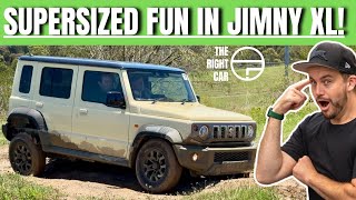 New Suzuki Jimny XL Review Onroad amp offroad test in 2024 Jimny 5 Door Australia [upl. by Hirai]