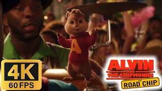 Alvin and the Chipmunks The Road Chip 2015  Uptown Funk 4K60FPS [upl. by Crissie]