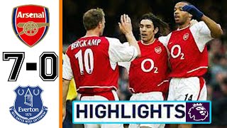 Arsenal vs Everton 70  Gоals amp Hіghlіghts  Premier League 2005 [upl. by Hewe444]