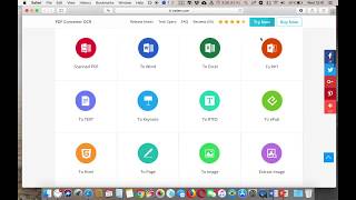 How to convert PDF files and create PDF files on Mac with Cisdem PDF Converter OCR [upl. by Nilecoj]