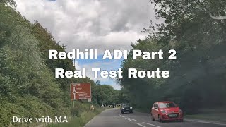 ADI Part 2 Redhill Aerodrome Test Centre Real Route [upl. by Nitsyrc]