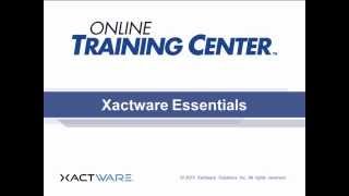 Xactware Essentials Training [upl. by Leitnahs]