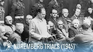 Nuremberg Trials The End of the Fuerhers 1945  War Archives [upl. by Wenonah]