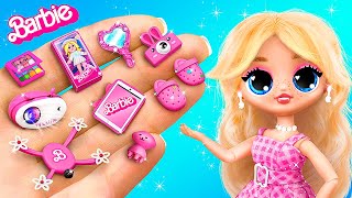 Miniature Gadgets for Barbie  30 LOL Surprise DIYs [upl. by Attennaej]