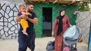 Exploring the Nomadic Lifestyle with Saifullah and Son Arad in Spring Nature [upl. by Ytissahc]