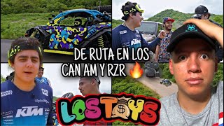 RUTA A COSALA EN LOS RZR Y CAN AM  LOS TOYS  MARKITOS TOYS  REACCIÓN [upl. by Gertrudis]