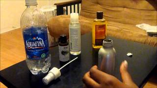 Tutorial Vegetable Glycerin Mix Mist Spray [upl. by Colin]