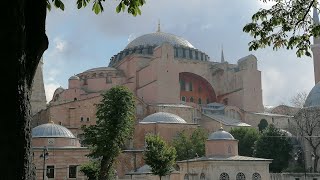 Hagia Sophia tour of inside church converted to mosque sunrisetravel sophia hagiasophia ottoman [upl. by Atinrev]