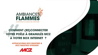 Tuto 11  Comment reconnecter votre poêle à granulés MCZ à votre box internet [upl. by Ahsatsan824]