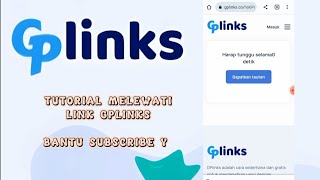 Tutorial Melewati Link GPLINKS Terbaru 2023 [upl. by Eetse]