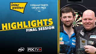 A NEW CHAMPION Day 3 Evening Highlights  2022 German Darts Grand Prix [upl. by Eniladam412]