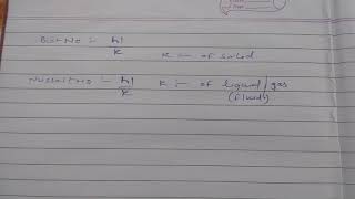 biot number and nusselt number difference explained [upl. by Diao]