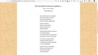 Un poema es una canción sujeto y objeto lírico [upl. by Gnehp]