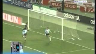 Argentina 2 Japon 0 Amistoso Internacional 2002 Resumen Completo [upl. by Henricks571]