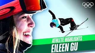 Eileen Gu wowed the world at Beijing 2022 🥇⛷ [upl. by Airretal]