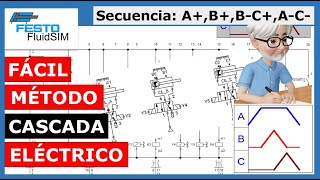 Fácil Método Cascada Eléctrico secuencia ABBCAC conexión sencilla 😊👍 [upl. by Sivar]